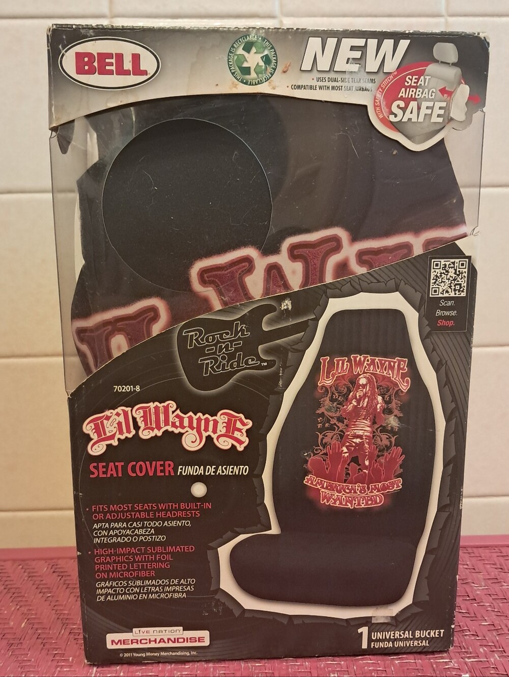 Lil Wayne Seat Cover